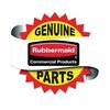 Rubbermaid Commercial Cone Barricade System Replacement Belt Cassette, 7 ft, Yellow/Black/Silver FG6287L10000